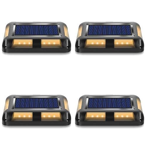 Outdoor Solar Light Ground Light For Robust Garden (4 Pcs)