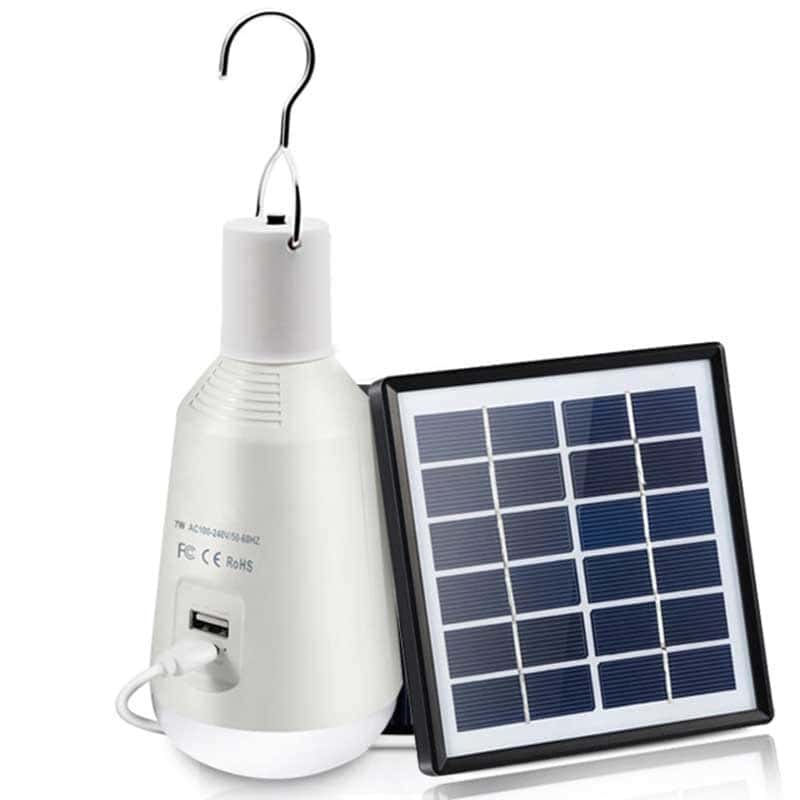 Solar Light Bulb Solar Rechargeable Led
