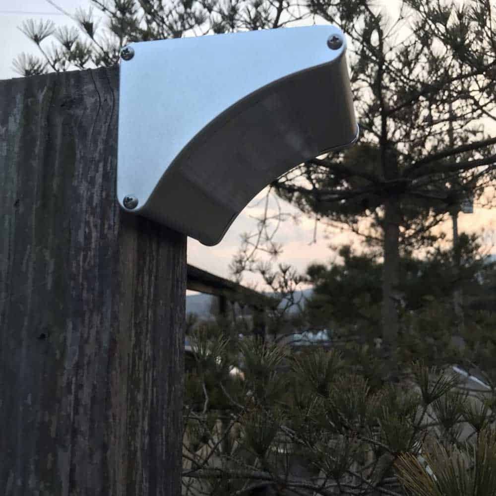Solar Wall Lights 24 Led Lamp In Aluminum