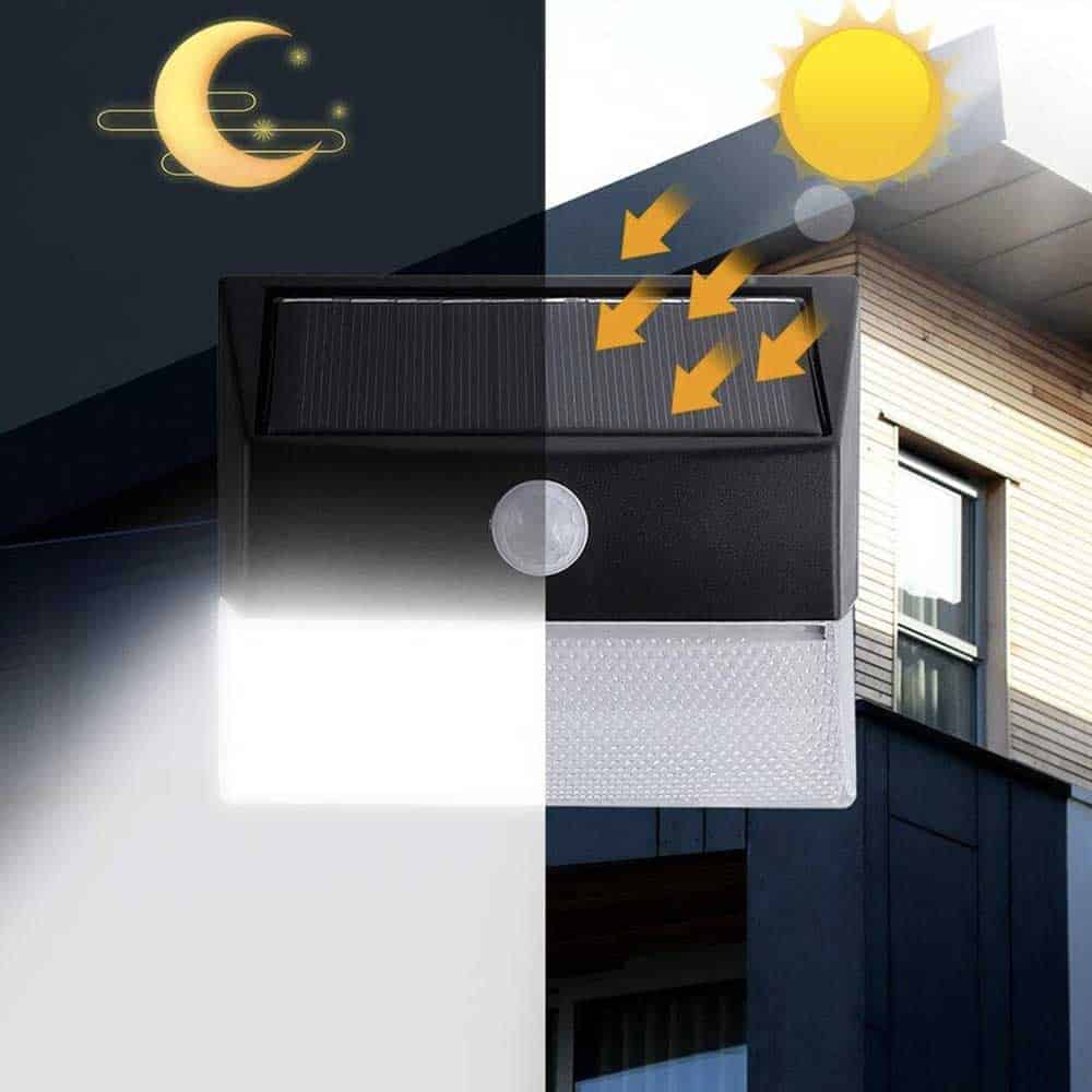 Solar Wall Lights Set Of 2 Pieces