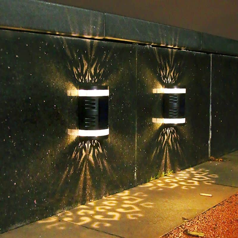 Solar Exterior Wall Lights Design