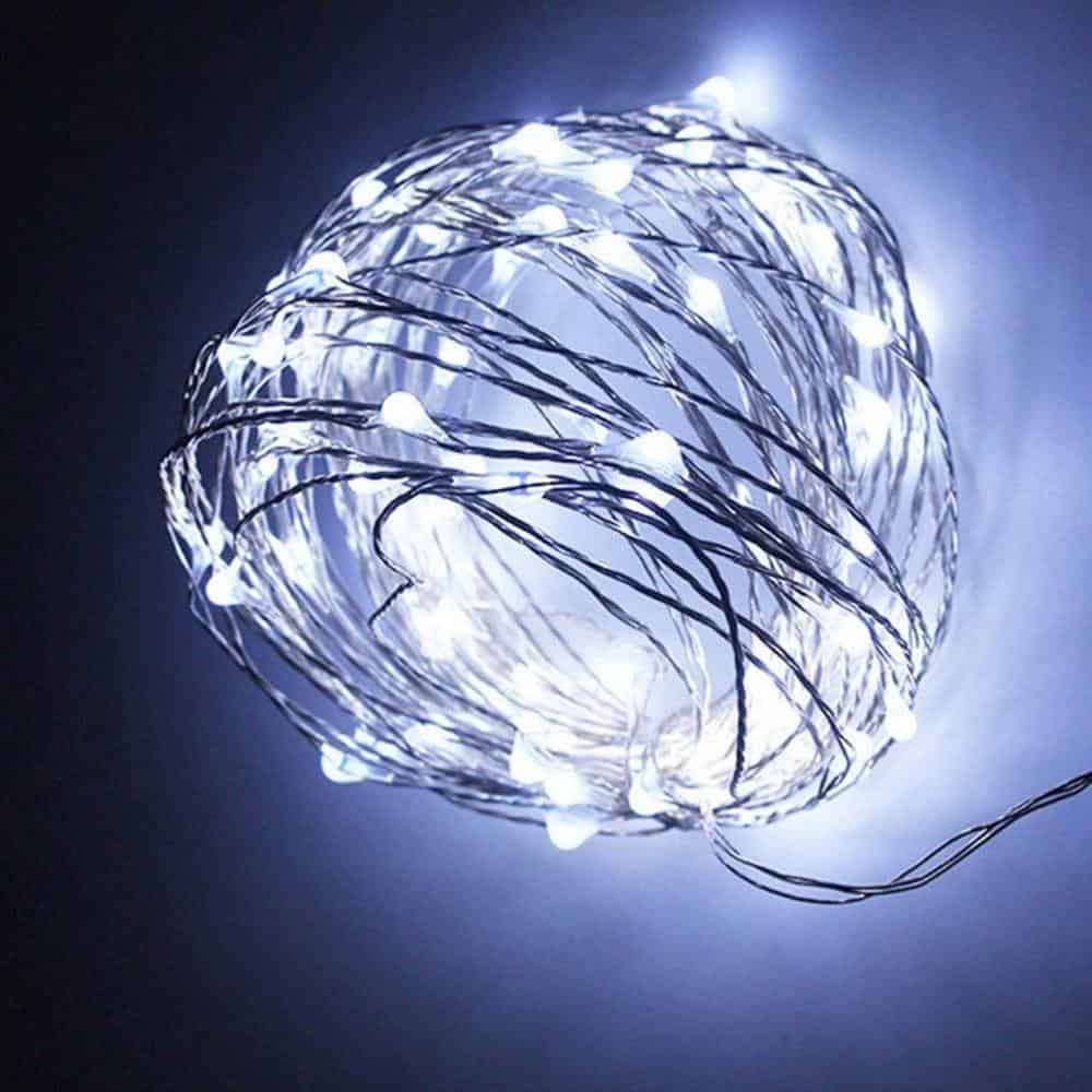 Solar String Lights "50 Led Copper Wire"