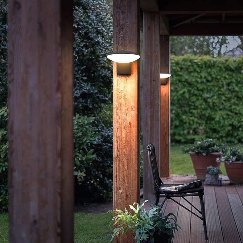 Solar Light Design Alu Wall Light