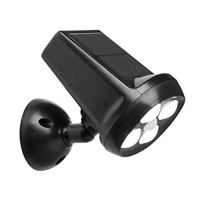 Solar Light Garden "4 Led Black Projector"