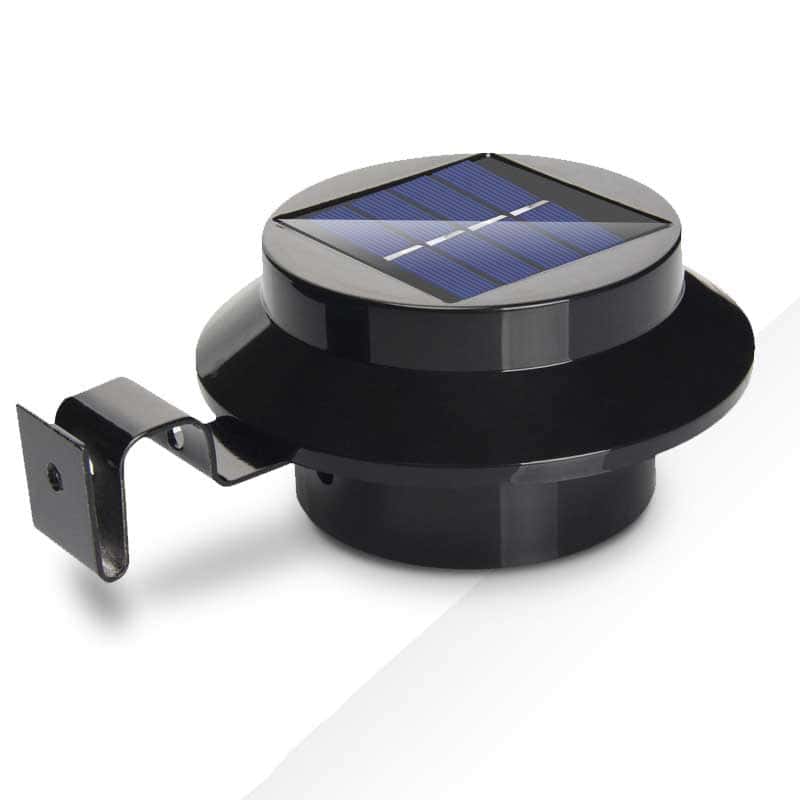 Solar Light Garden "Round (Black/White)"