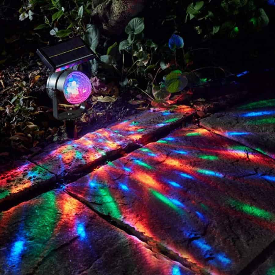 Solar Stake Light Garden Disco Ball Light