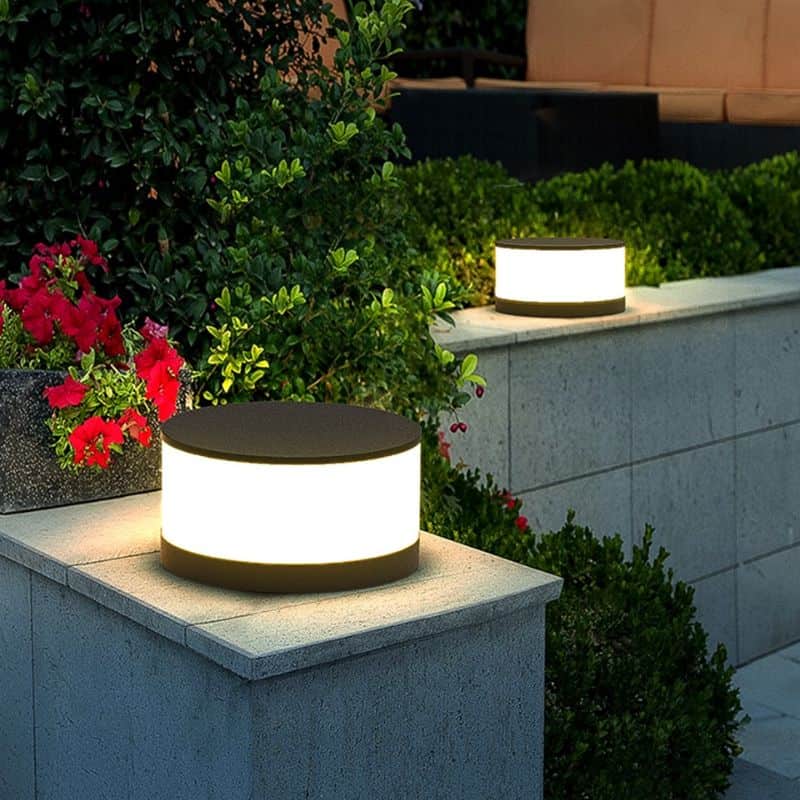 Solar Light Design Luxury Led Cylinder