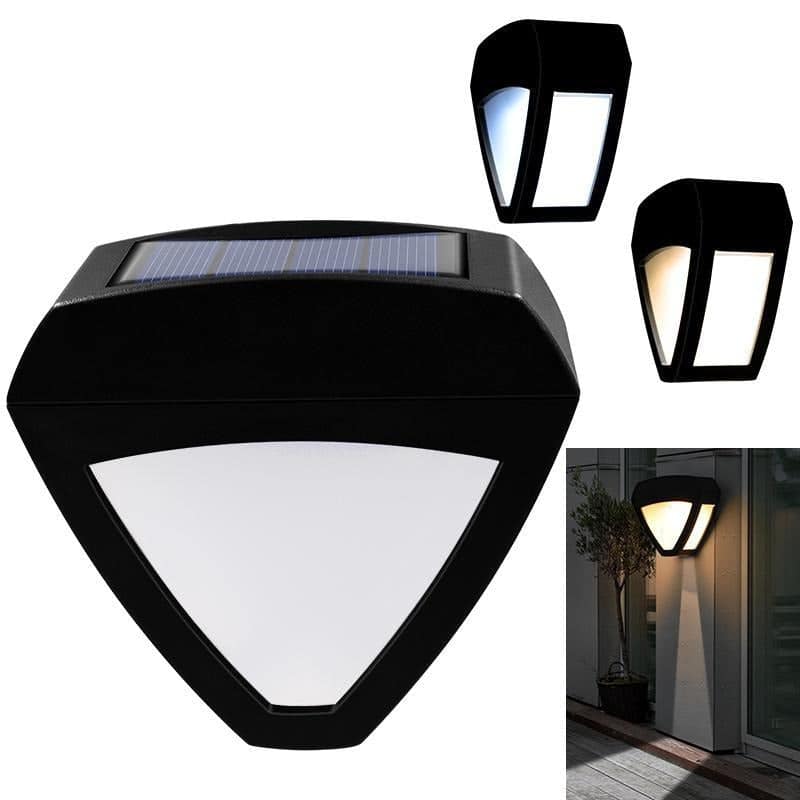 Solar Wall Lights Decorative Black