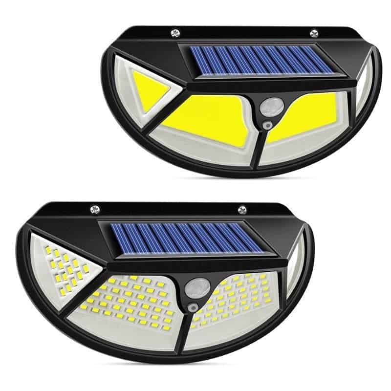 Solar Wall Lights Cob 122 Led