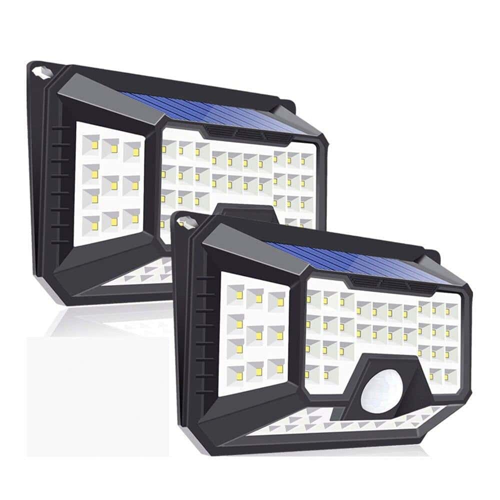 Solar Wall Lights 66 Led Motion Detection