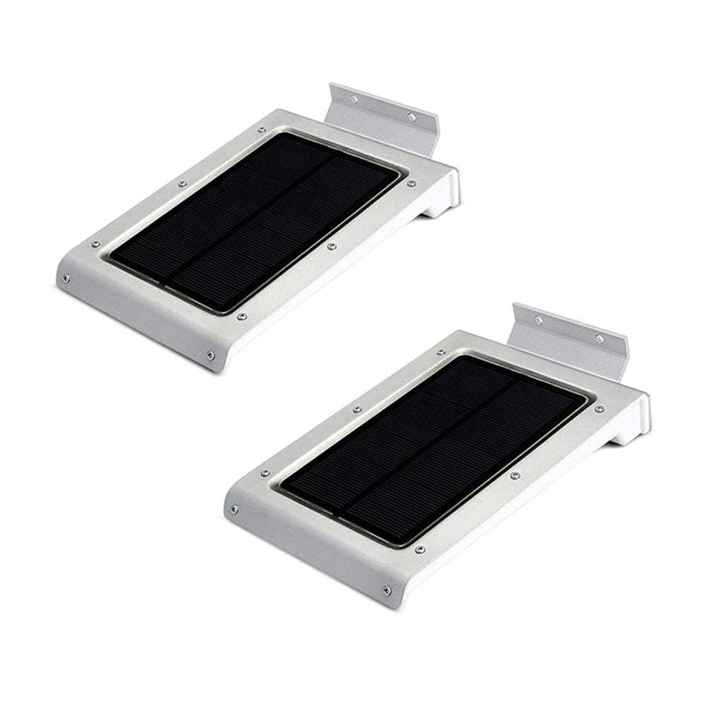 Solar Wall Lights Double Aluminum Night Light