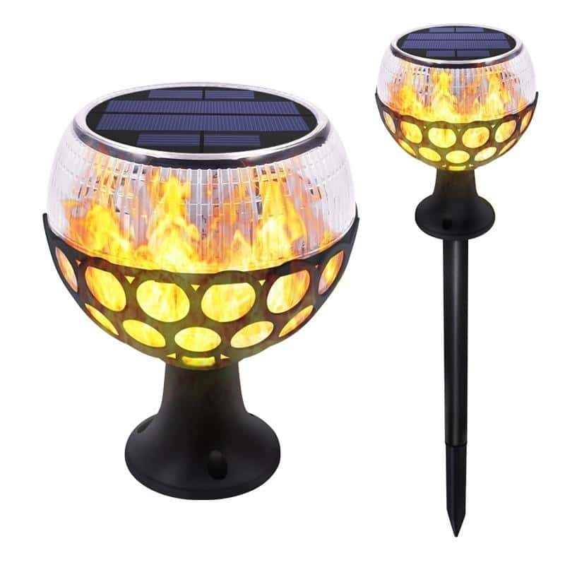 Solar Path Lights Outdoor "Flame Ball 96 Led" (2In1)