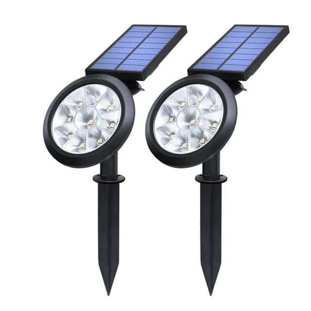Solar Path Lights Outdoor "Stake Spot 2In1" (9Led)