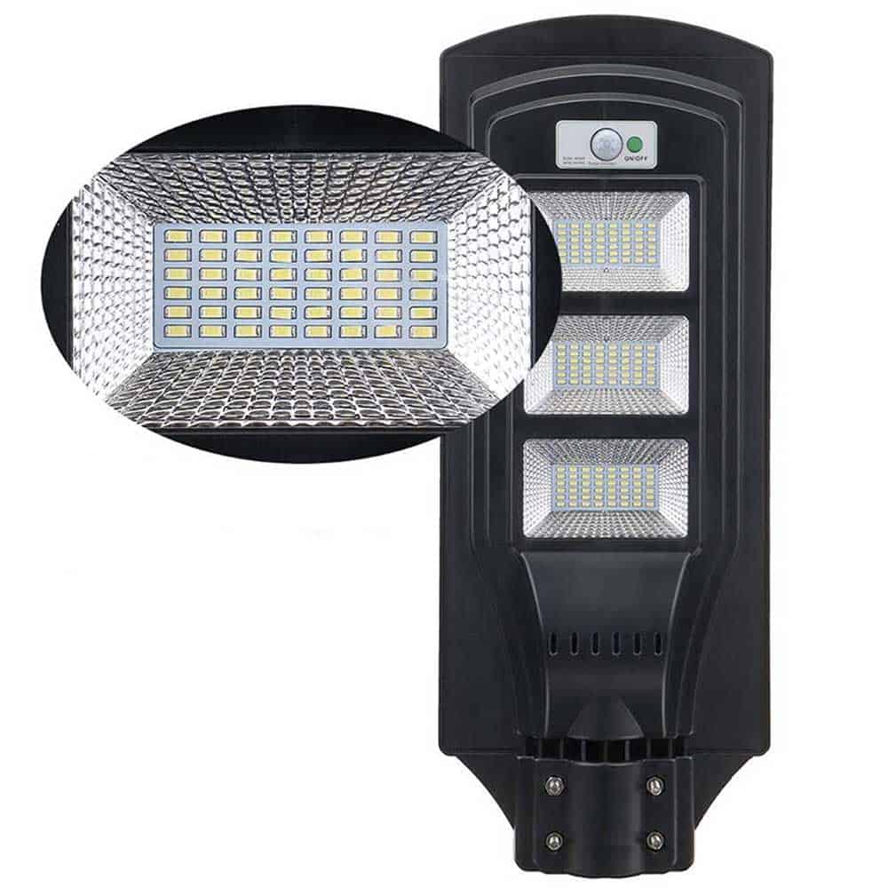 Solar Outdoor Lamp Post Triple Spot 20/40/60 Watt