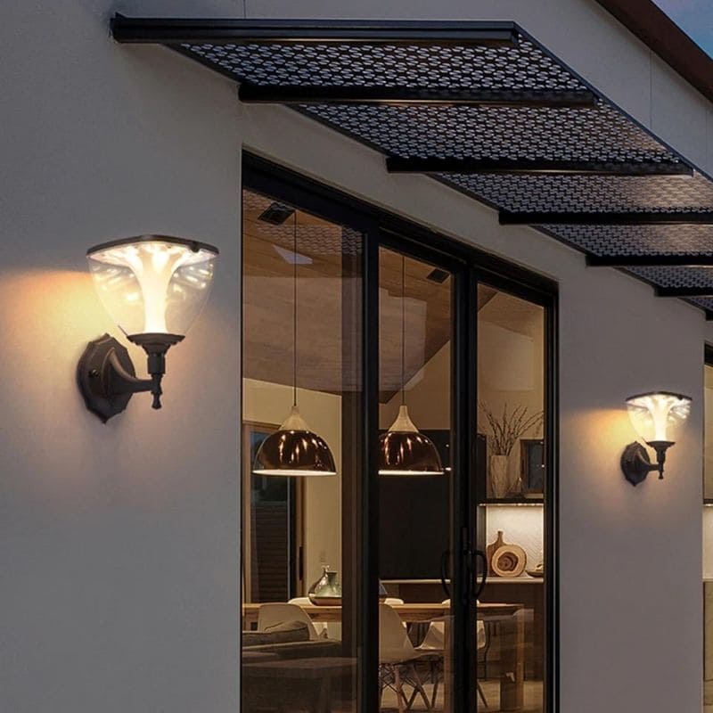 Outdoor Solar Light Design Luxury Lamp Post In Alu