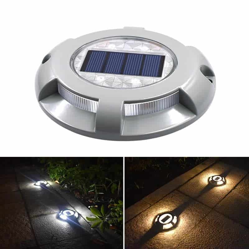 Solar Light Ground "Alu Road Stud"