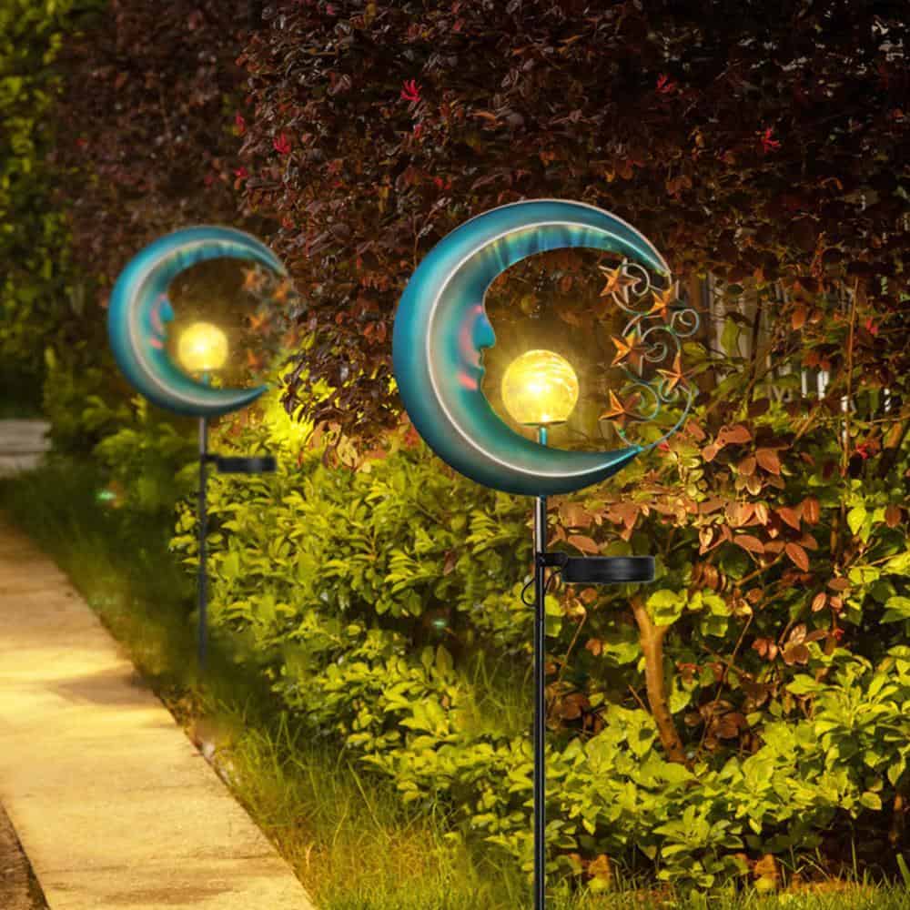 Solar Light Garden "Starry Blue Moon"