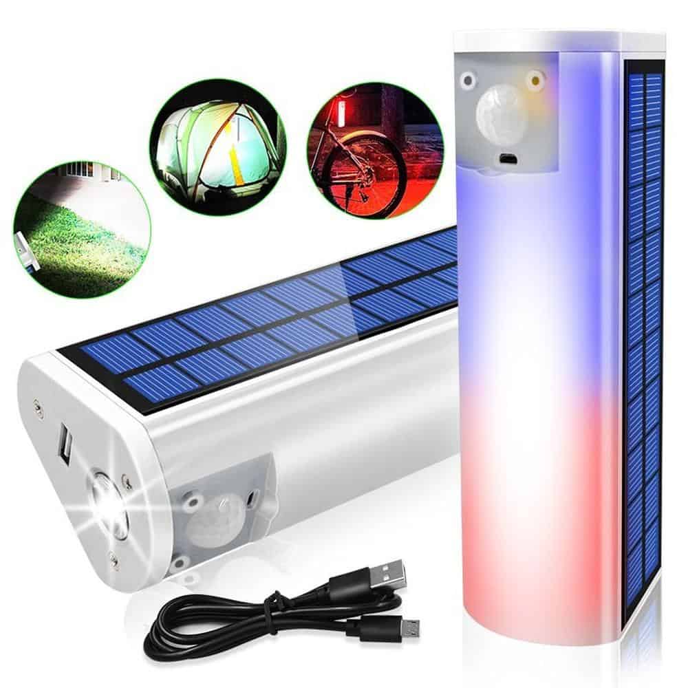 Solar Light Rechargeable Camping 31 Led 5In1