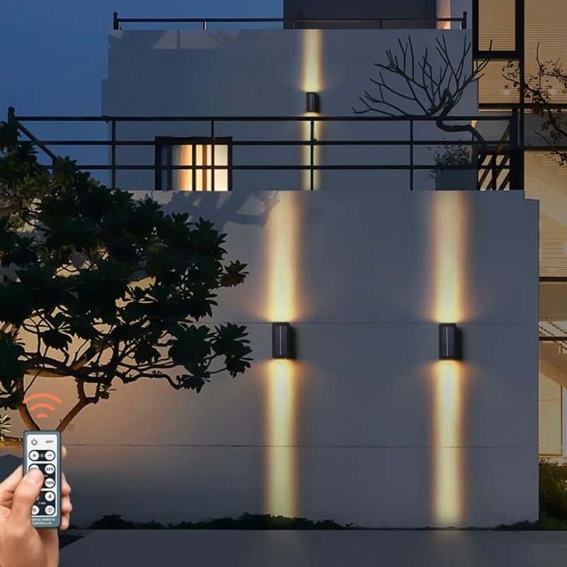 Solar Light Design Luxury Garden Wall Light (Alu)