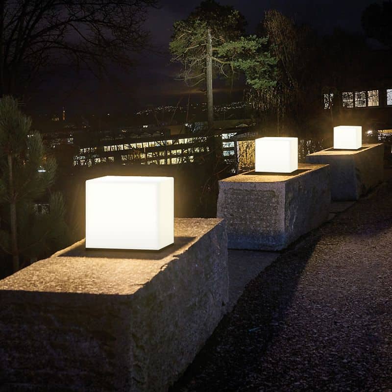 Solar Light Design Acrylic Led Cube