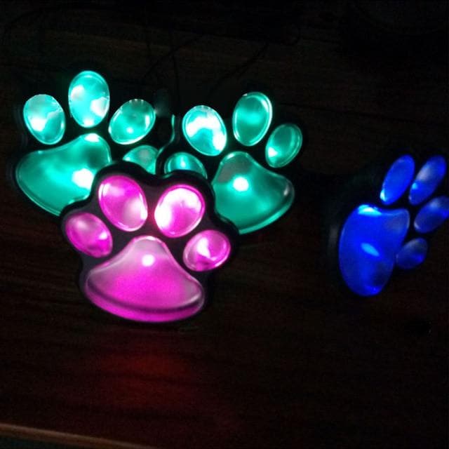 Garden Solar Lights Decorative Luminous Bear Paw