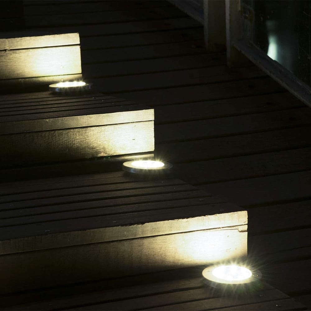 Solar Light Ground 16 Led (4 Pieces)