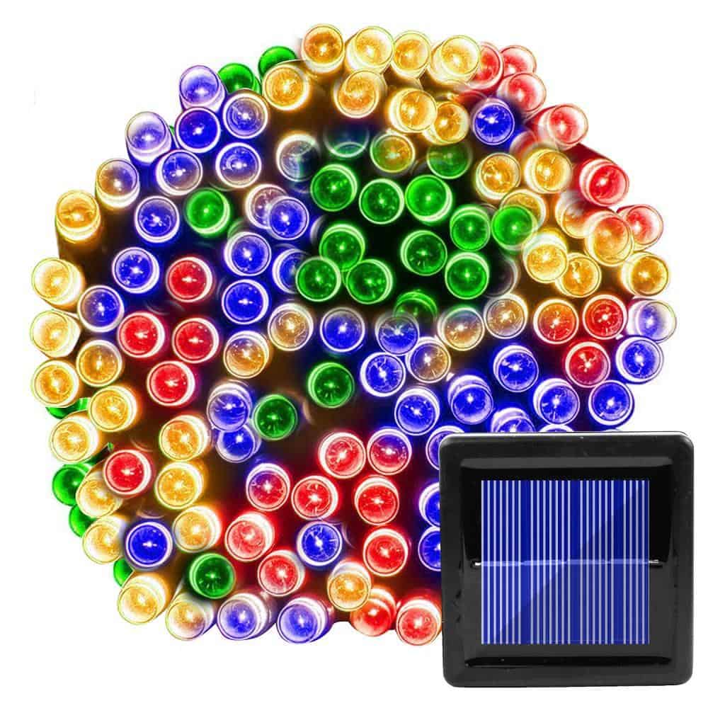 Solar String Lights Multicolor Fairy Light