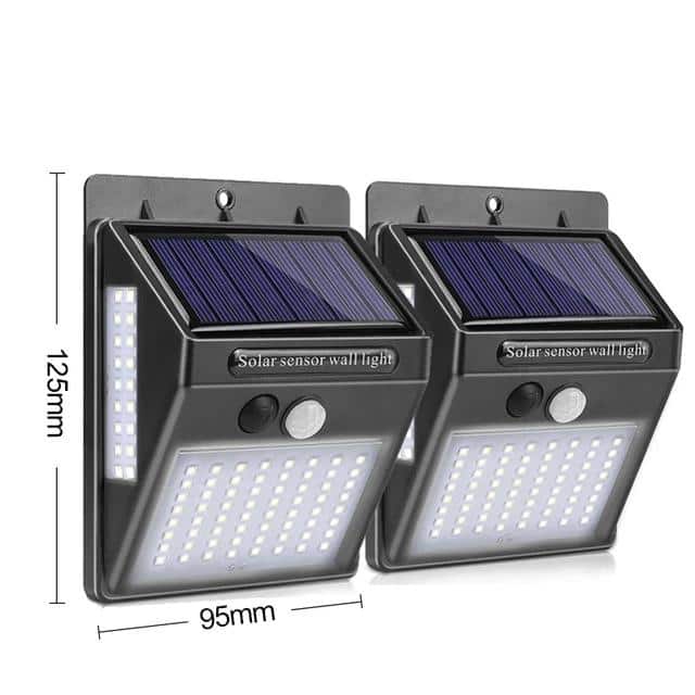 Solar Wall Lights "Double Wall Light"