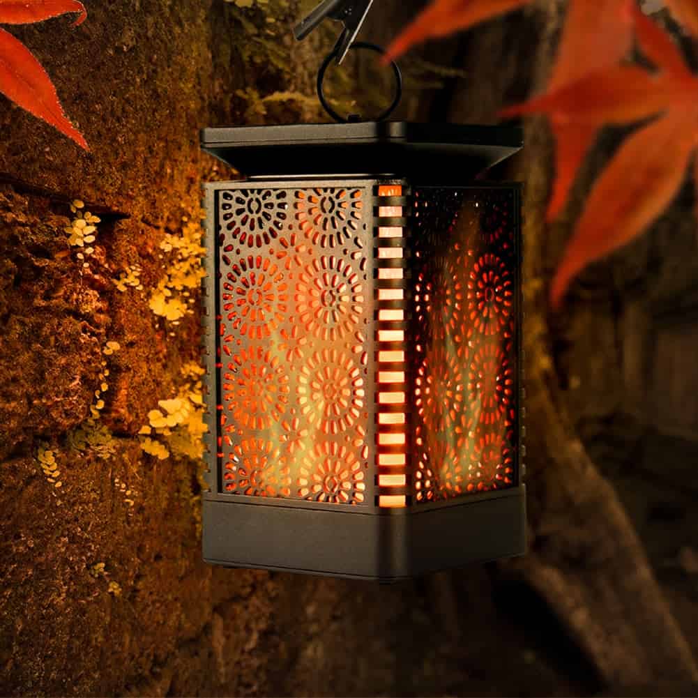 Solar Lanterns "Vintage Flame"