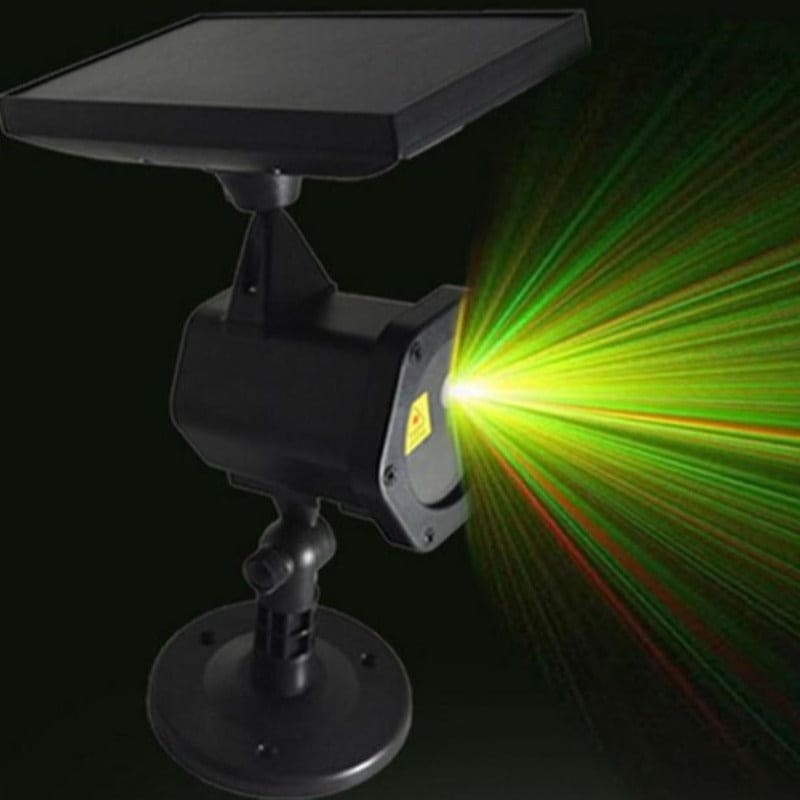 Solar Laser Light Projector Solar "Laser Home" Christmas