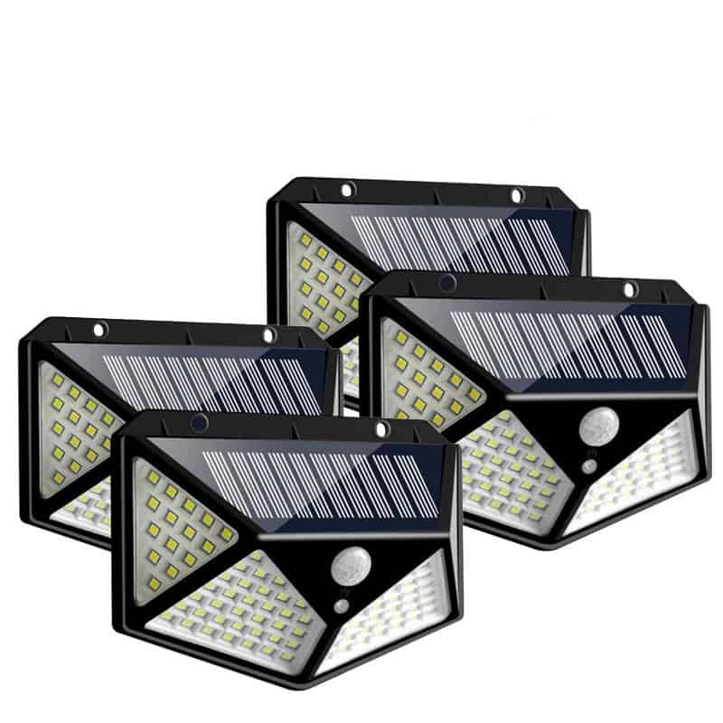 Solar Wall Lights 270° (4 Pcs)