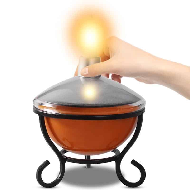 Solar Light Table "Led Candle Flame"