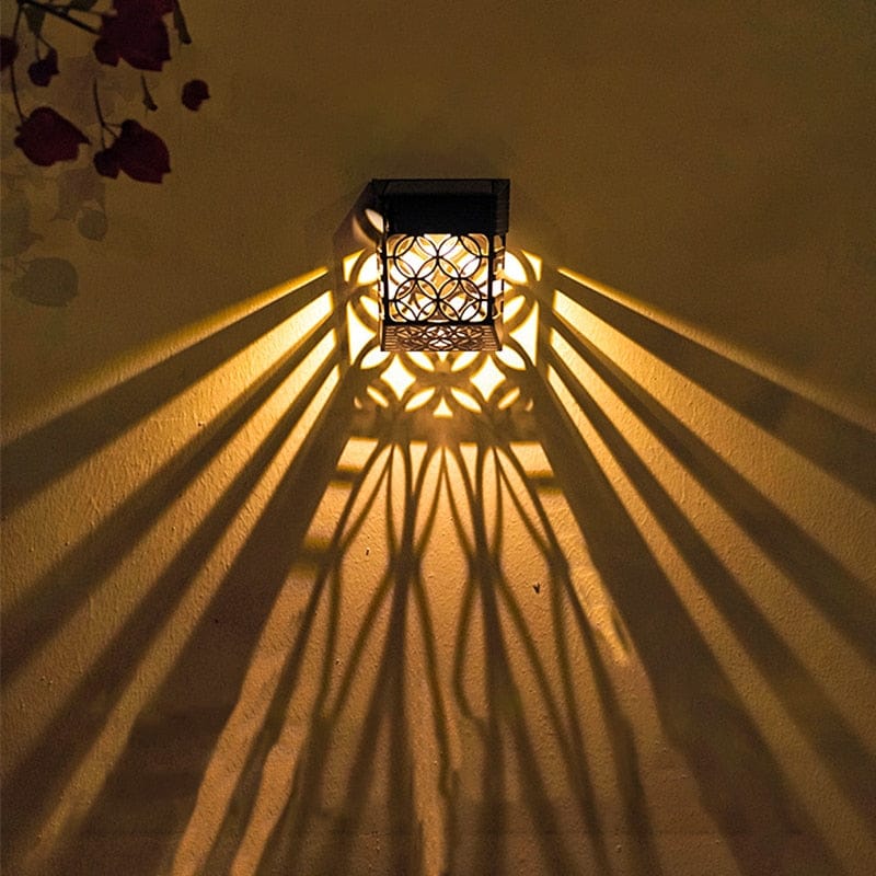 Solar Exterior Wall Lights Energy-Saving