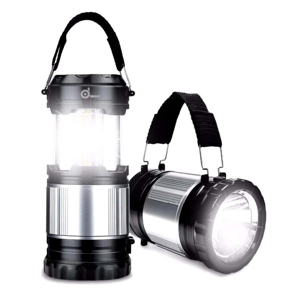Solar Light 2 In 1 Foldable Camping Lantern