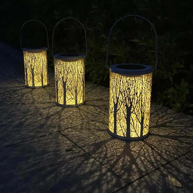Solar Lanterns Light Tree Moroccan
