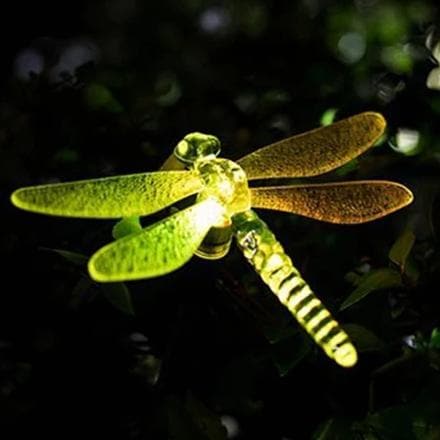 Animal Garden Solar Lights "Crystal Dragonfly"