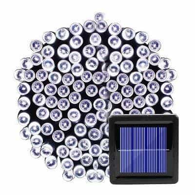 Solar String Lights White Fairy Light